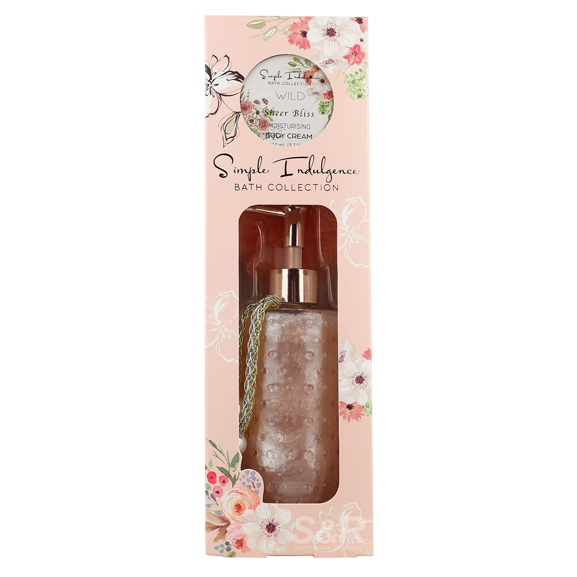 Simple Indulgence Bath Collection Glass Shimmer Body Wash Simple Indulgence Bath Collection Glass Shimmer Body Wash
